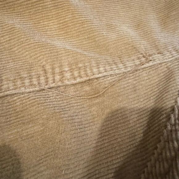 Universal Thread Yellow Corduroy Jacket 4X Chore Coat Pockets Buttons Cottage - Picture 7 of 10